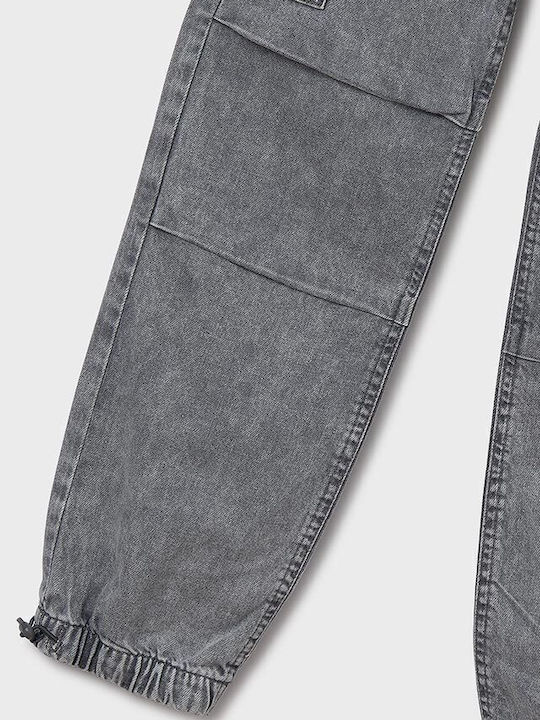 Mayoral Kids' Jeans Trousers Grey Oxyp