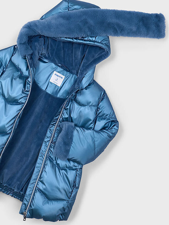 Kids' Casual Jacket with Hood Dark Blue