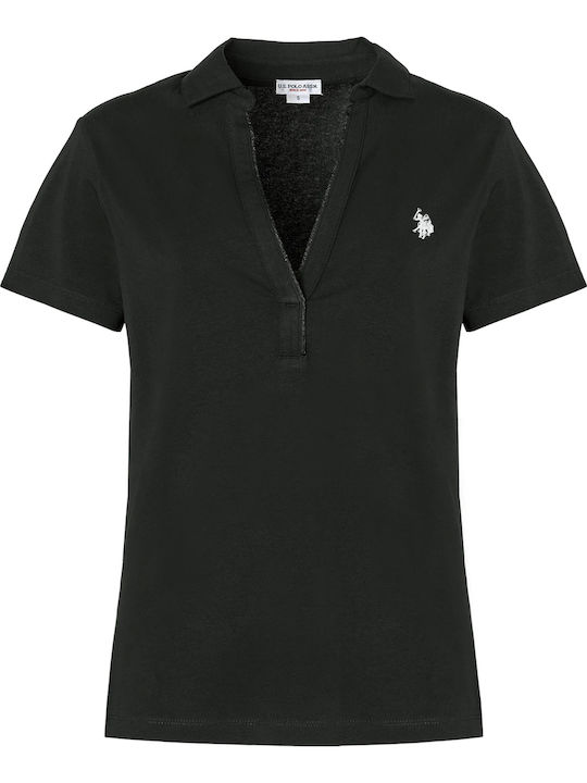 Chri Women's Polo Blouse Nero