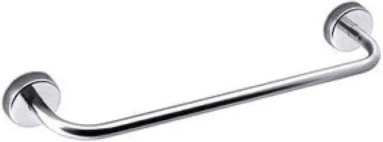 Kapitan Single Wall-Mounted Bathroom Rail ​40x40cm Silver