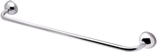 Kapitan Calea ferată de Baie Simplă De Perete cu șuruburi ​60x60cm Inox Argintiu
