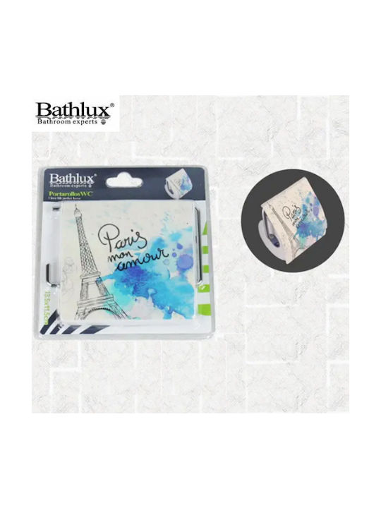 Bathlux Επιτοίχια Χαρτοθήκη Πλαστική Πολύχρωμη