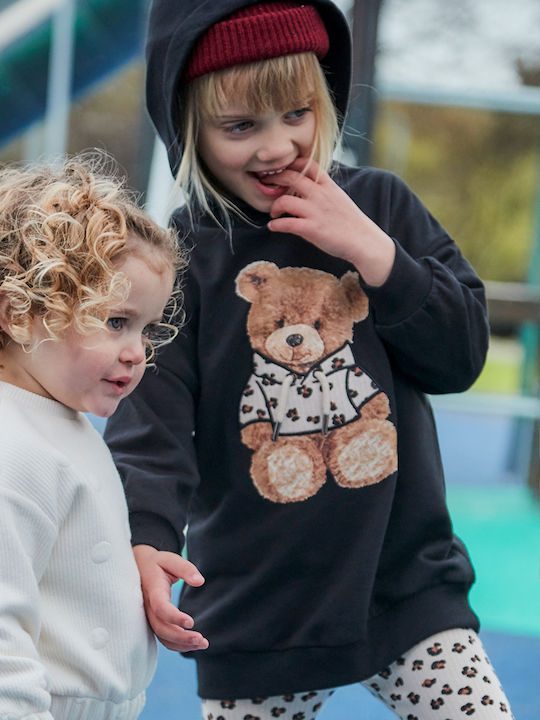 Children's Dress Sweatshirt Long Sleeve Black