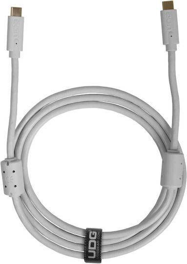 UDG USB 3.2 Cable USB-C male - USB-C Λευκό 1.5m U99001WH