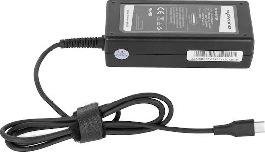 Movano 65w Usb Type-c Usb-c Power Supply Black