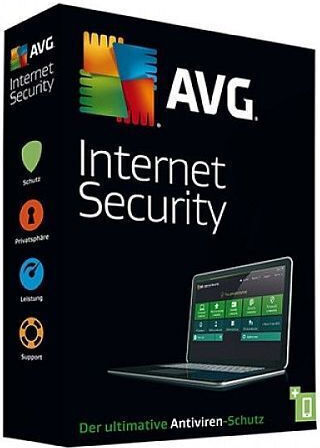 AVG Internet Security 2020 for 1 Device and 1 Year of Use (Electronic License)