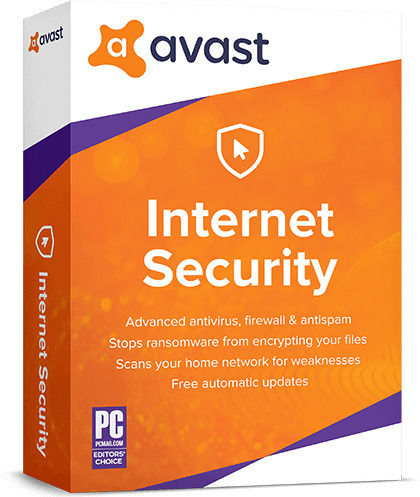 Avast! Internet Security 2019 για 3 Συσκευές και 1 Έτος Χρήσης (Ηλεκτρονική Άδεια)