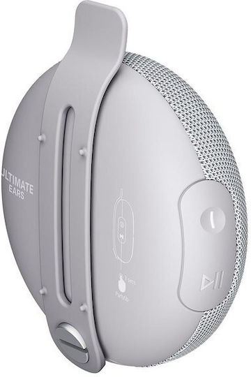 Ultimate Ears UE Miniroll Waterproof Bluetooth Speaker with Battery Life up to 12 hours Gray