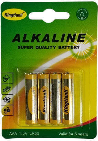 Kingtianli Αλκαλικές Μπαταρίες AAA 1.5V 4τμχ