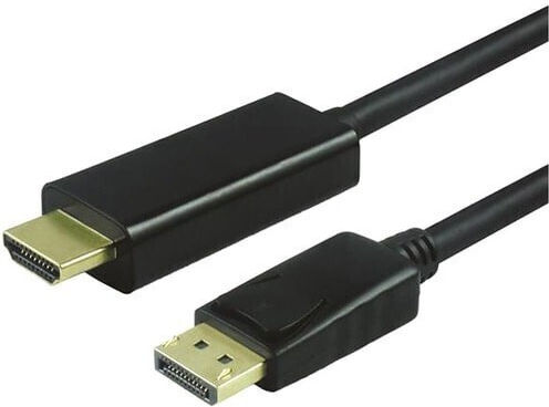 Roline Cable DisplayPort male - HDMI male 2m Black (11.04.5786-10)