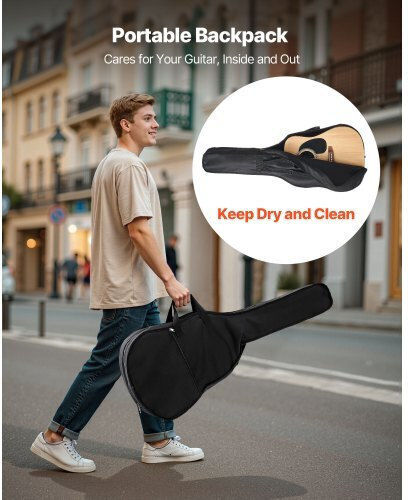 Vevor Acoustic Guitar Natural