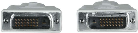 Cable Hama Dvi-d Dvi-d 1.5m White 002009310000