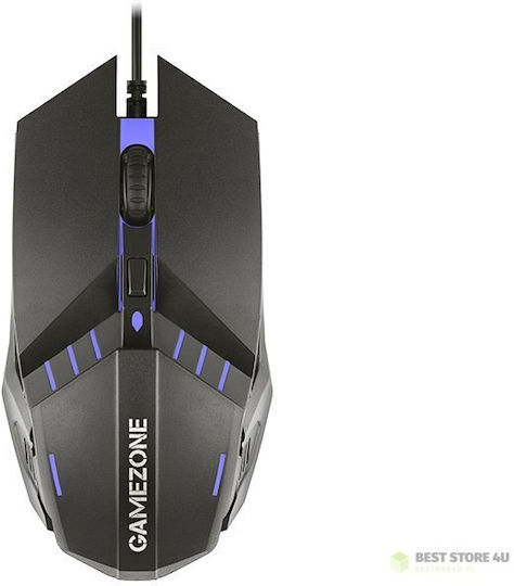 Tracer GameZone Boost Σετ Gaming Πληκτρολόγιο με RGB φωτισμό & Ποντίκι (Αγγλικό US) Γκρι