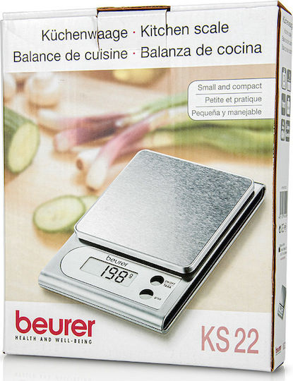 Beurer Ks 22 Digital Kitchen Scale up to 5kg Gray