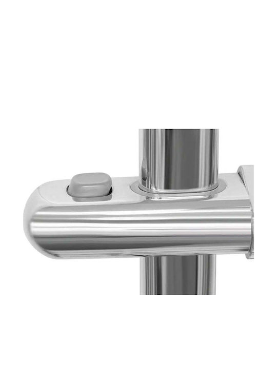 Fayans Duschsäule ohne Armatur Silber