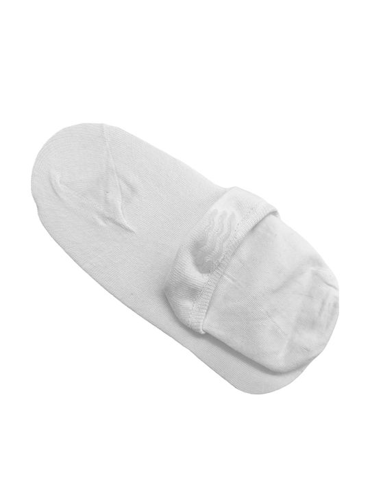 Gift-Me Men's Solid Color Socks White Gift-Me Men's Solid Color Socks White