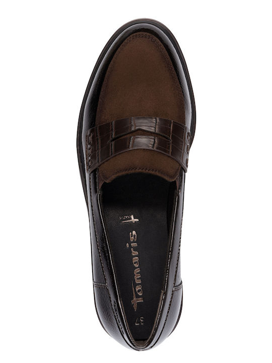 Women's Moccasins in Brown Color