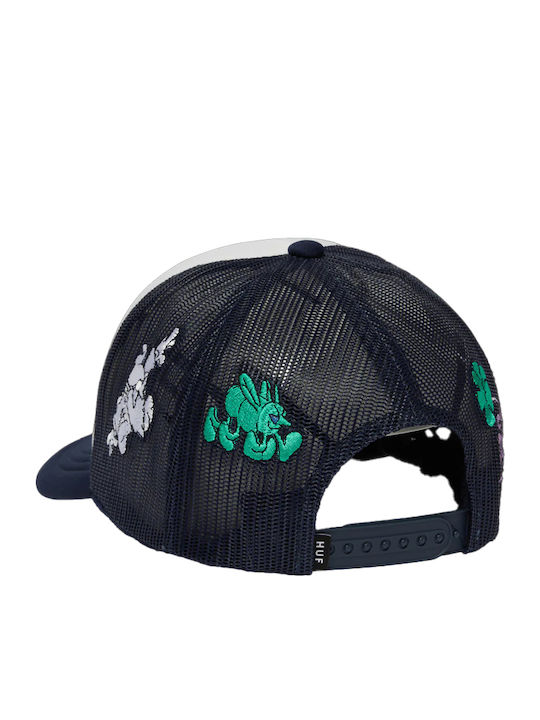 Huf Trip Trucker Hat Καπέλο Unisex Μπλε Ht00863