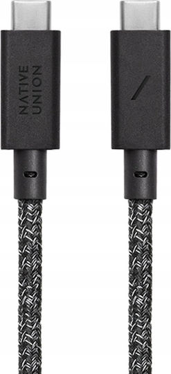 Native Union USB 2.0 Cable USB-C male - USB-C 240W PD Μαύρο 1.8m