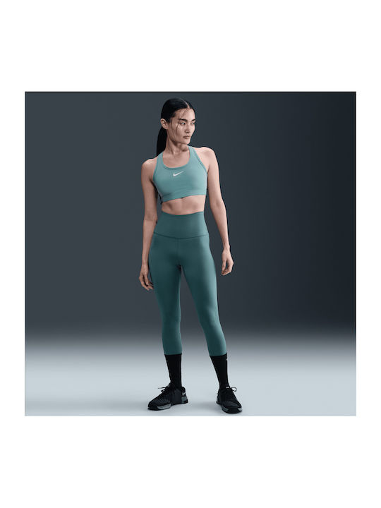 Dri-Fit Swoosh Women's Sports Bra with Light Padding Blue
