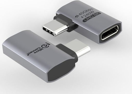 Microconnect Μετατροπέας USB-C male σε USB-C female 1τμχ W128893805