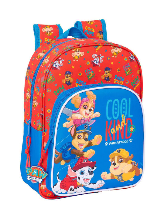Paw Patrol Σχολική Τσάντα Πλάτης Νηπιαγωγείου Μπλε