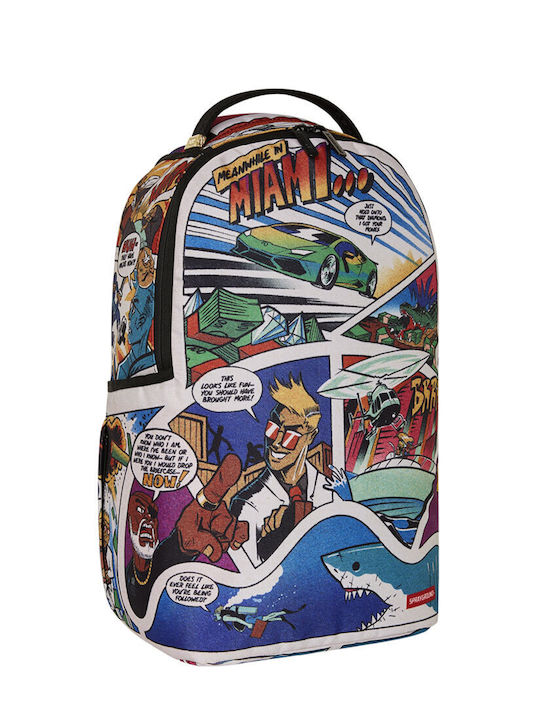 Sprayground 305 Action Packed Night Spot School Backpack Junior High-High School Multicolour 29.21 x 15 x 45cm