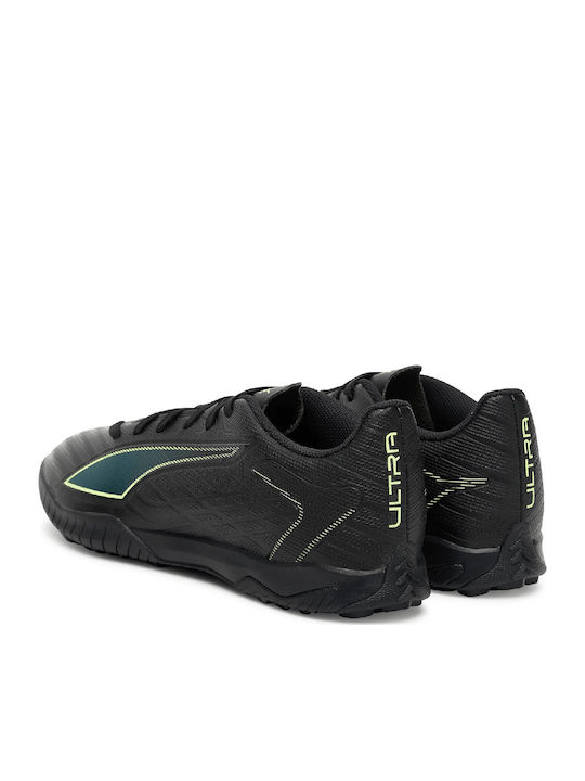 Ultra 6 Play TT Football Shoes with Molded Cleats Black