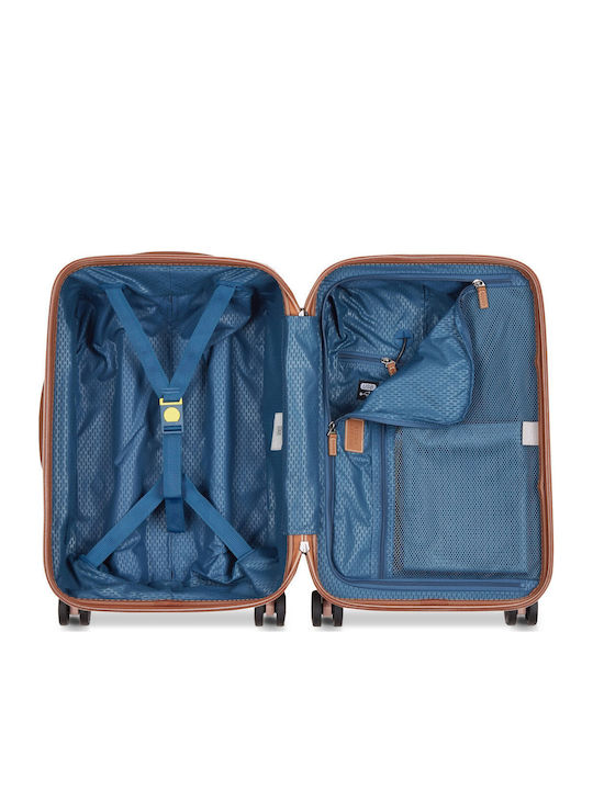 Delsey Chatelet Air 2.0 Cabin Suitcase Light Pink with 4 Wheels Height 55cm