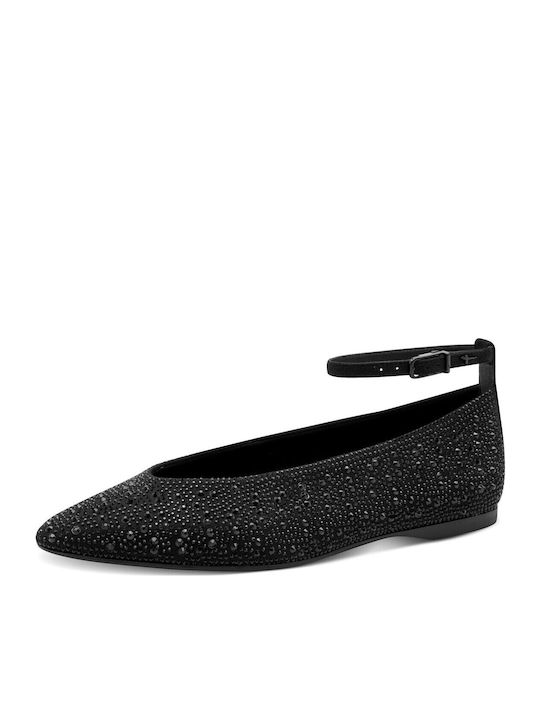 Ballerinas With strap Black