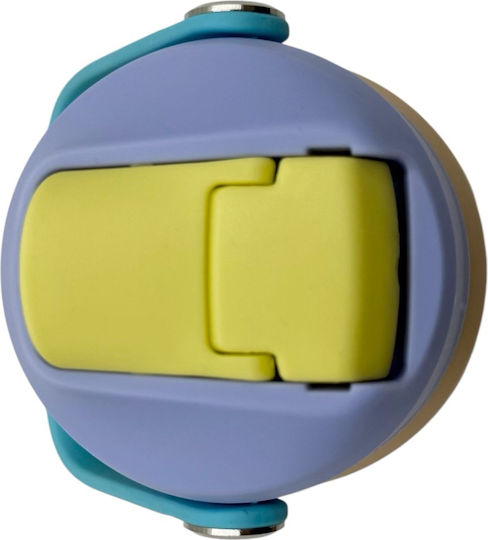 Dodo's Land Sticlă Pentru Copii Din Silicon Termos Cu Pai Bej 530ml