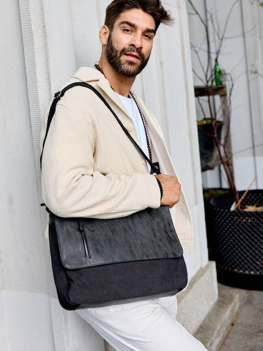 Peterson Tasche Bote für Laptop 12" in Schwarz Farbe