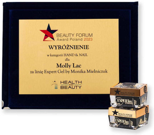 Molly Lac Gel Νυχιών Ροζ 5gr