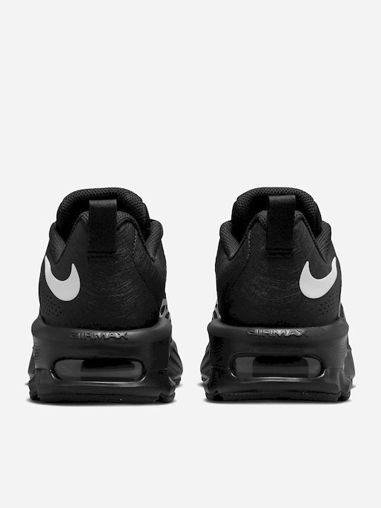 Air Max Fire Αθλητικά Παιδικά Παπούτσια Running με Κορδόνια Μαύρα