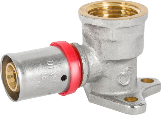 Pex Wall Cot Clips 16x1/2 Crimped