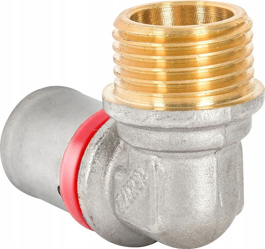 Pex Ъгъл 25x3/4 Gz Пресиран Фитинг