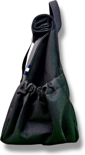 The Lunch Bags School Insulated Lunch Bag Handbag 5L Black 21x16x24cm