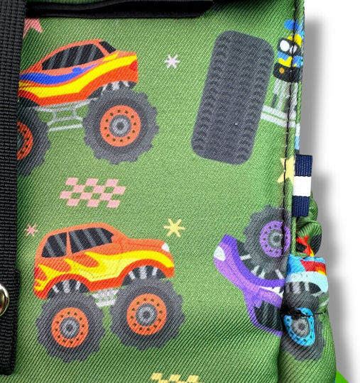 The Lunch Bags Kids Insulated Lunch Bag 5 Litre Monster Truck 21x16x24cm