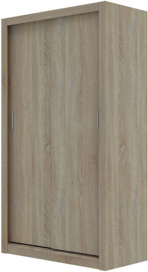 Linea Δίφυλλη Ντουλάπα Συρόμενη 120x60x215cm Linea Δίφυλλη Ντουλάπα Συρόμενη 120x60x215cm