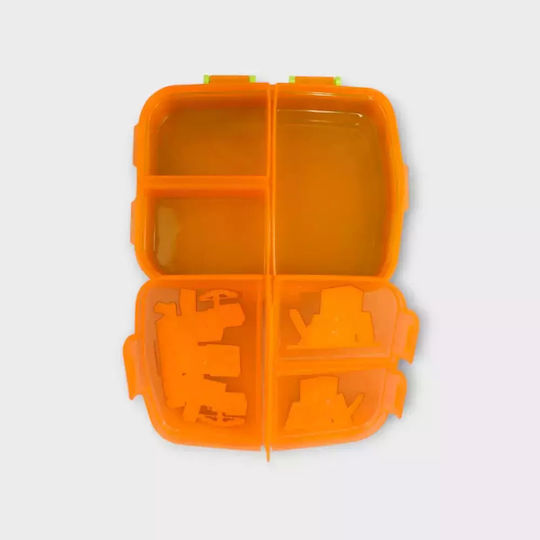 Minecraft Creeper Lunch Box Multi Compartment