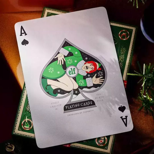 Theory11 Συλλεκτική Τράπουλα 1τμχ Χάρτινη για Poker Πράσινη