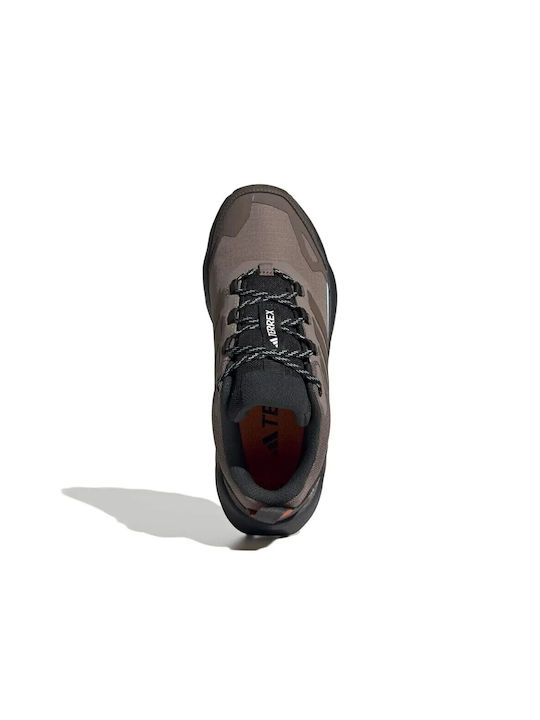 Terrex Sport Shoes Trail Running Waterproof with Gore-Tex Membrane Trace Brown / Earth Strata / Semi Impact Orange
