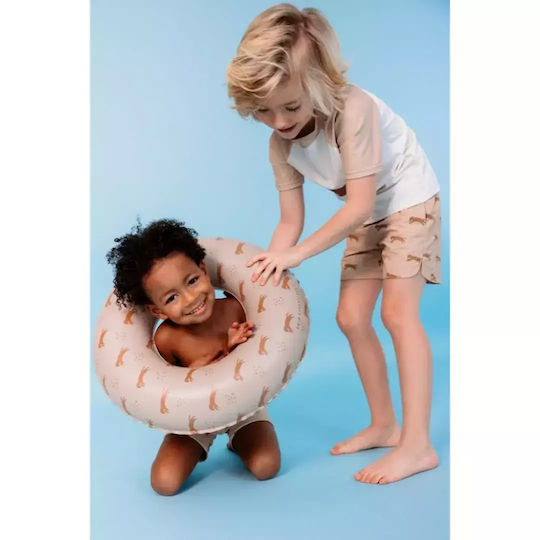 Swim Essentials Swim Ring ⌀55cm Kids 3+ Years "Leopard Animal"