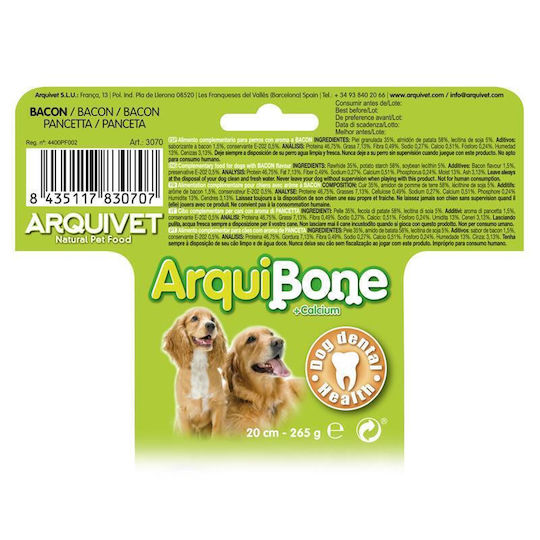 Arquivet Knochen für Hunde 20cm 265gr