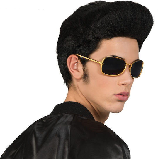Karnevalsperücke Afro Brünett für Halloween