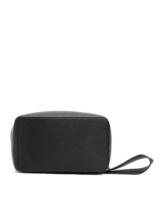 Tommy Hilfiger Neseser Metal Central Logo Pentru Bărbați Tommy Hilfiger Negru Am0am13524-bds