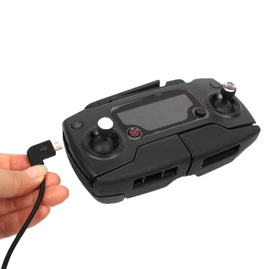 Καλώδιο Δεδομένων Micro USB Male σε USB Type C Male (30cm) για DJI Mavic Pro