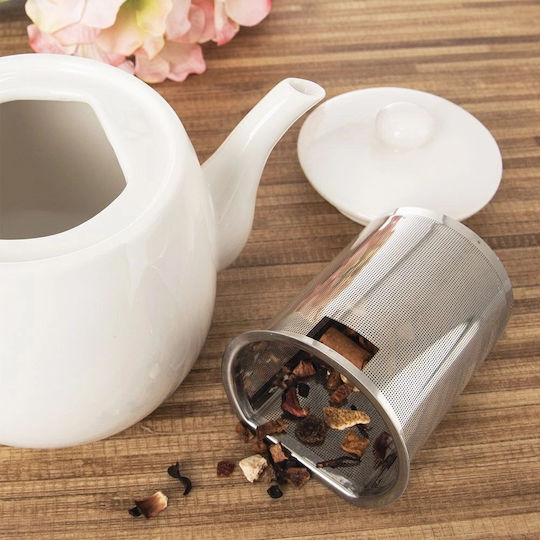 Orion Teekanne Porzellan Braun 700ml