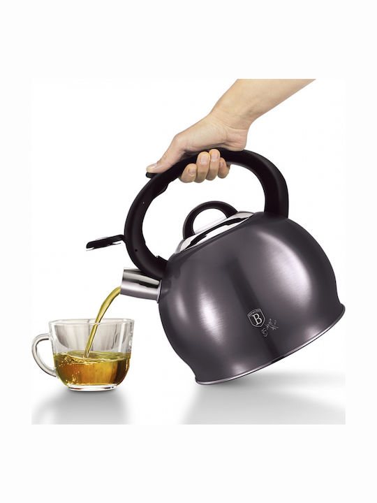 Berlinger Haus Metallic Line Βραστήρας Ανοξείδωτος Carbon Edition 3000ml