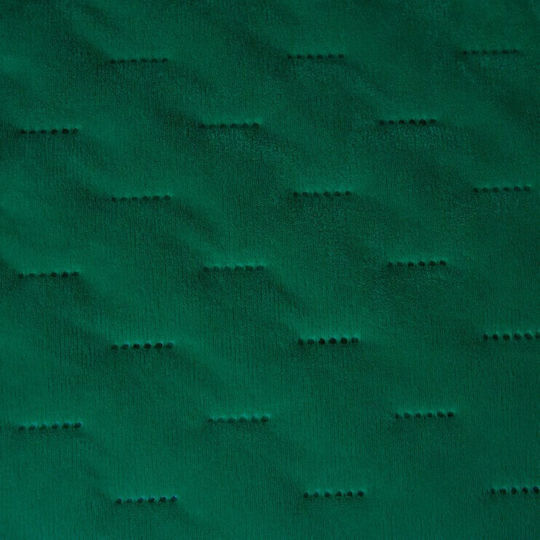 Cotton Market Piqué Decke Einzeln 170x210cm Grüne